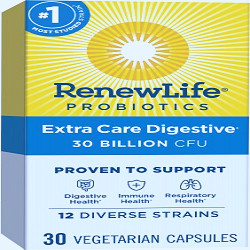 Renew Life Extra Care Digestive Probiotic Capsules, 30 ct - Dillons Food  Stores